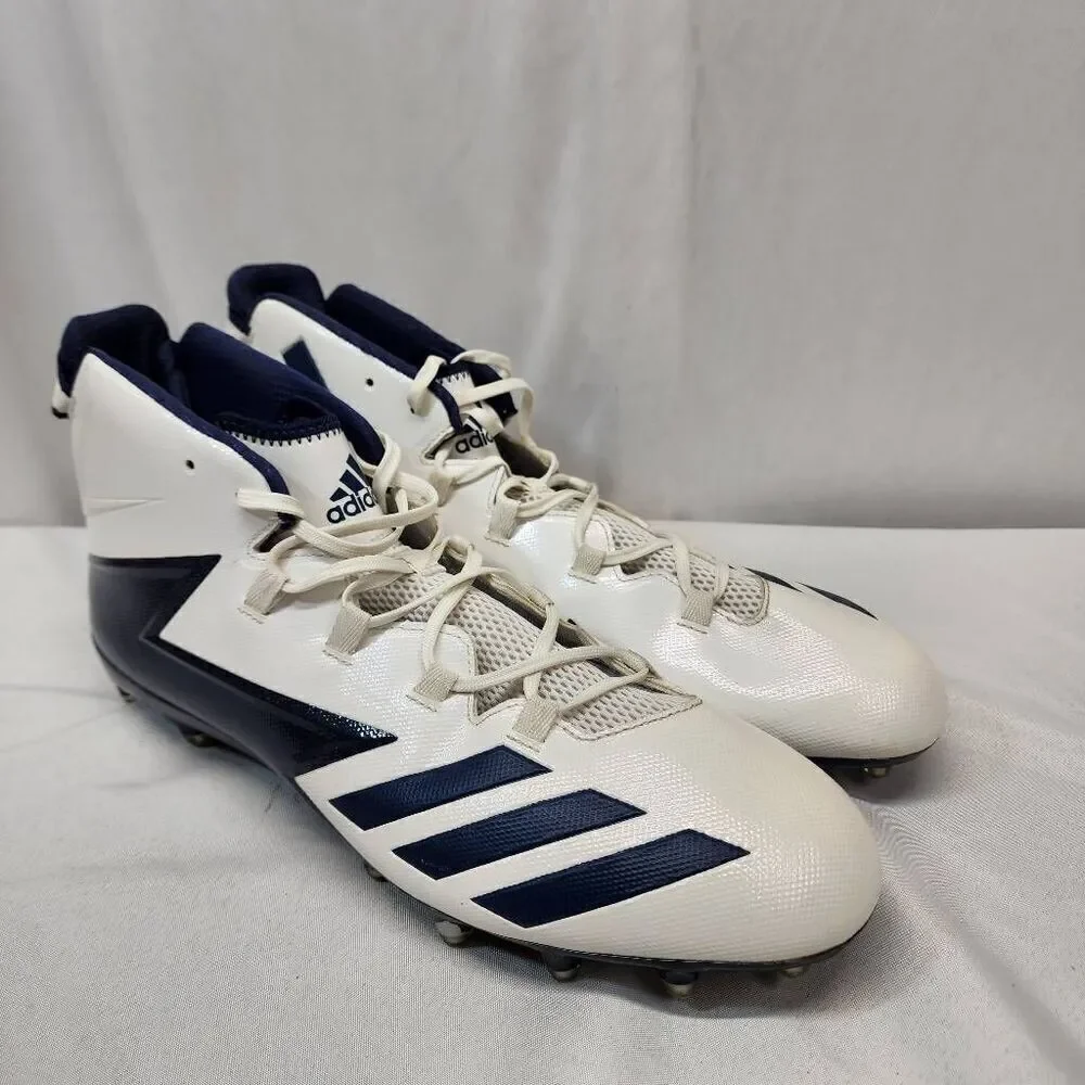 Adidas Freak  Football Cleats Blue White BW1419 Size US Size 16